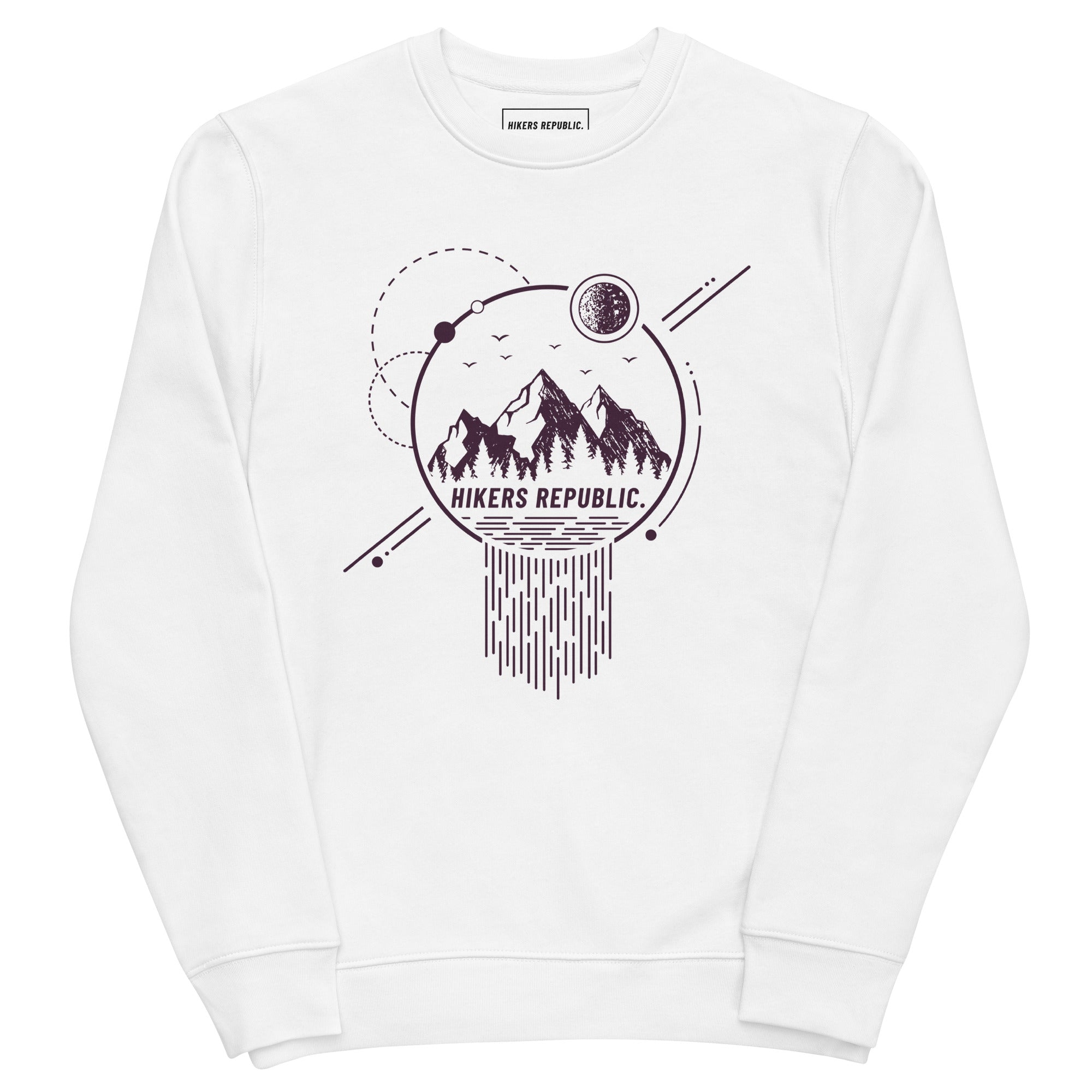 Sweat Unisexe Epais Eco Responsable - Graphique - Hiking universe