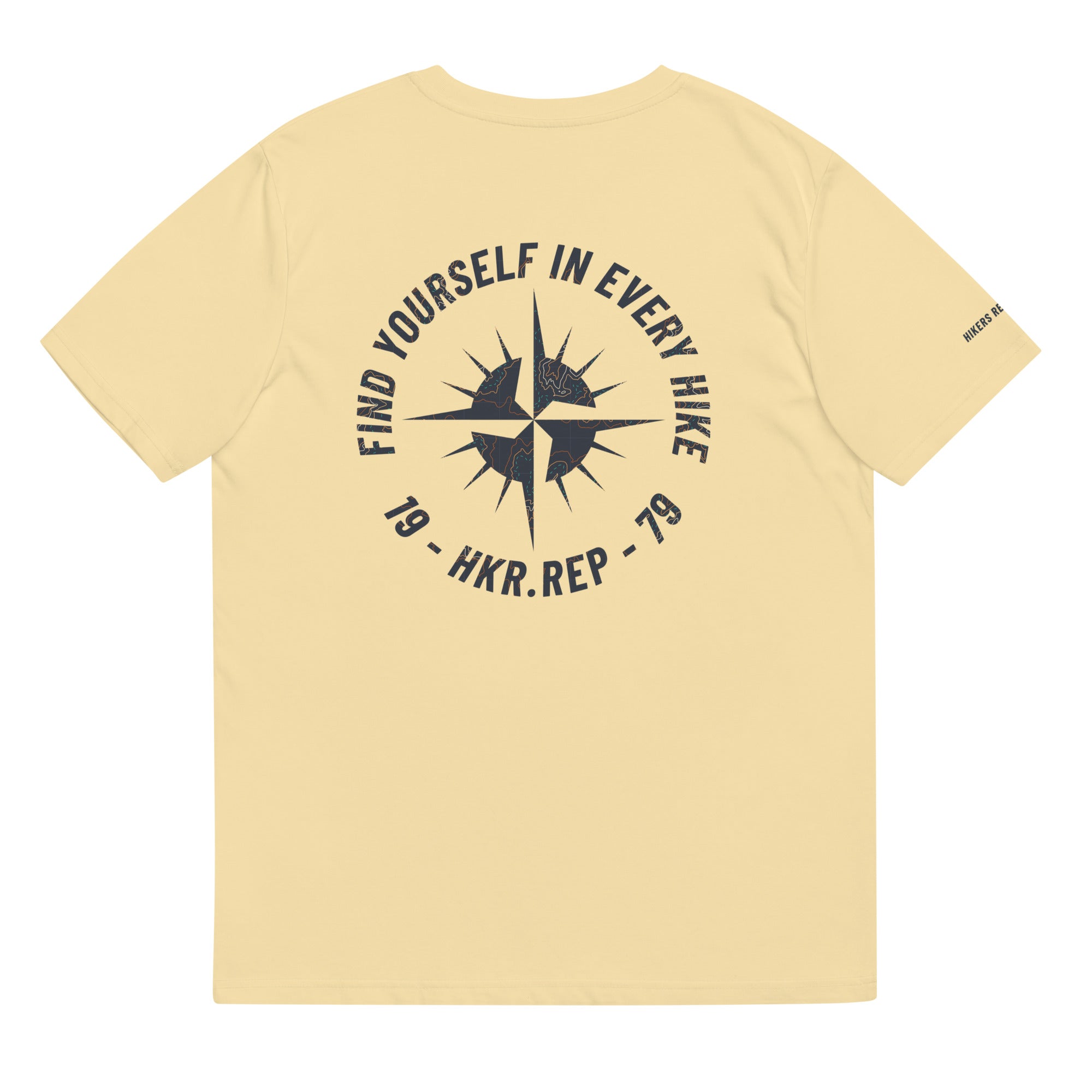 T-Shirt Premium Eco Responsable - Graphique - Compass : Find yourself in every hike