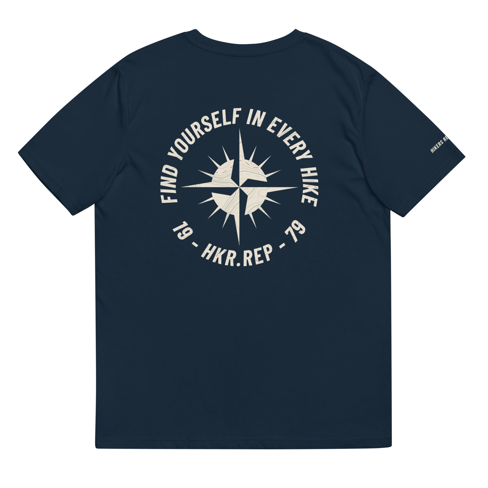 T-Shirt Premium Eco Responsable - Graphique - Compass : Find yourself in every hike