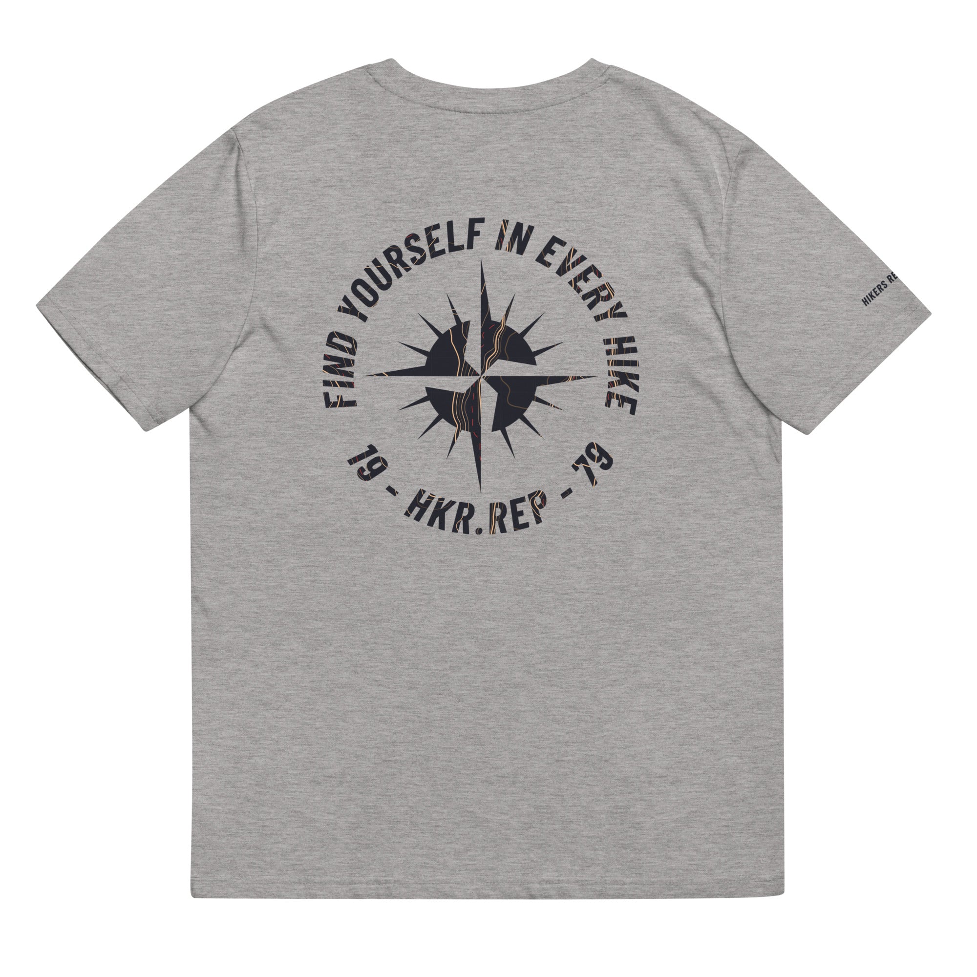 T-Shirt Premium Eco Responsable - Graphique - Compass : Find yourself in every hike