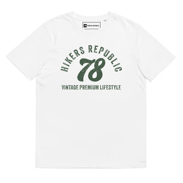 T-Shirt Premium Unisexe Eco Responsable - Vintage - 78's vintage premium lifestyle